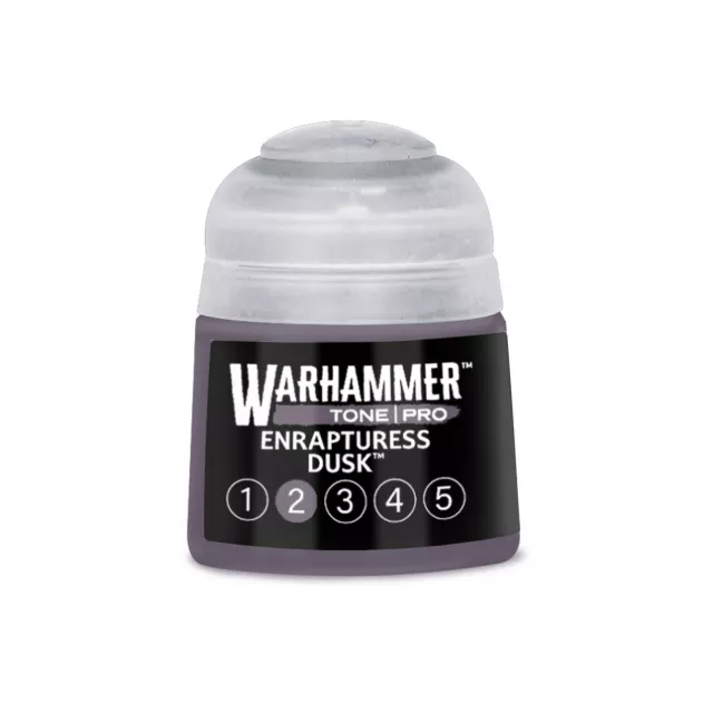 Farba bazowa Warhammer Tone Pro (Enrapturess Dusk 2) - szarofioletowy - Warhammer Colour