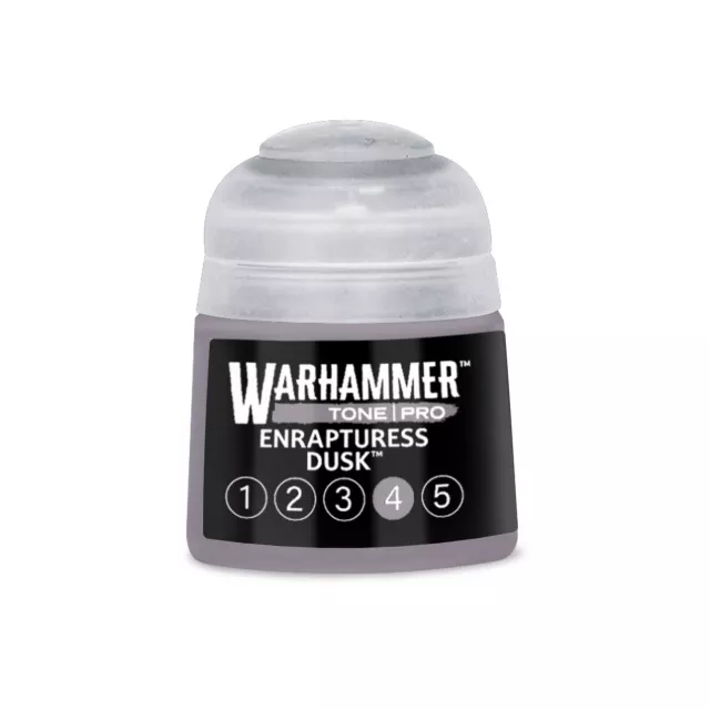 Farba bazowa Warhammer Tone Pro (Enrapturess Dusk 4) - szarofioletowy - Warhammer Colour