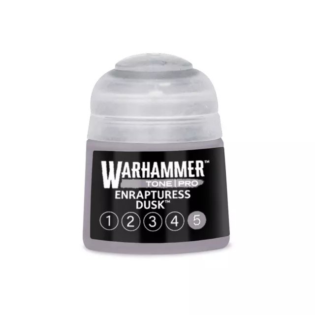 Farba bazowa Warhammer Tone Pro (Enrapturess Dusk 5) - szarofioletowy - Warhammer Colour
