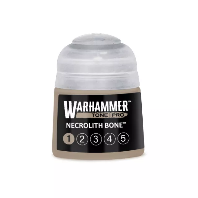 Farba bazowa Warhammer Tone Pro (Necrolith Bone 1) - jasnobeżowy - Warhammer Colour