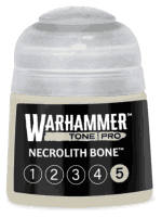 Farba bazowa Warhammer Tone Pro (Necrolith Bone 5) - jasnobeżowy