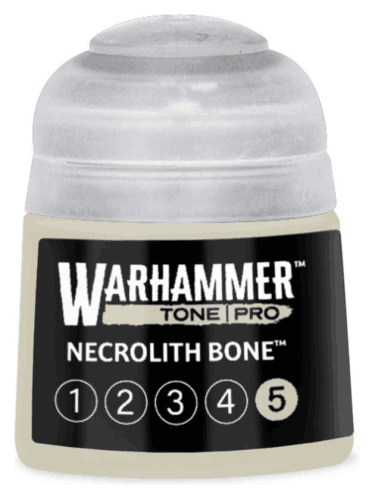 Farba bazowa Warhammer Tone Pro (Necrolith Bone 5) - jasnobeżowy