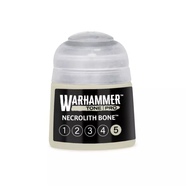 Farba bazowa Warhammer Tone Pro (Necrolith Bone 5) - jasnobeżowy - Warhammer Colour