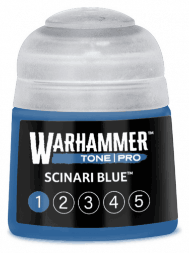Farba bazowa Warhammer Tone Pro (Scinari Blue 1) - jasnoniebieski