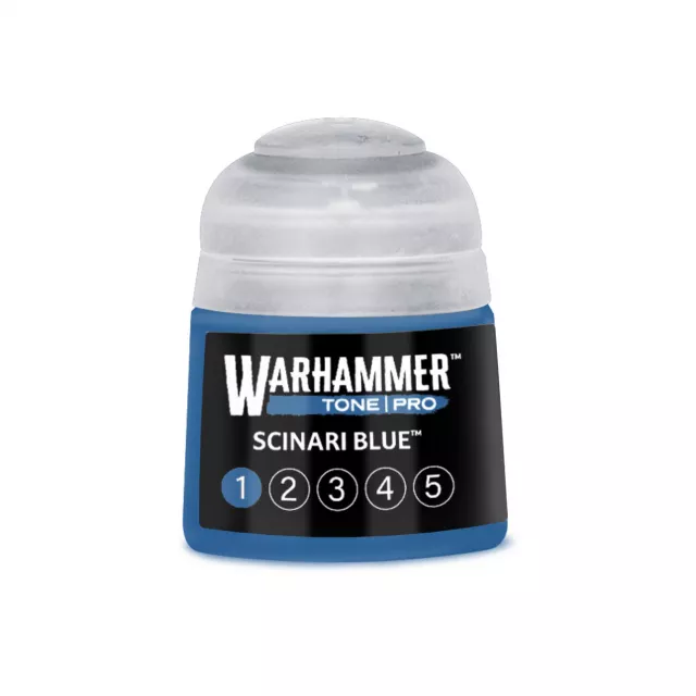 Farba bazowa Warhammer Tone Pro (Scinari Blue 1) - jasnoniebieski - Warhammer Colour