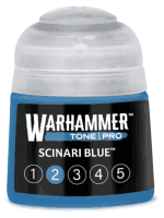 Farba bazowa Warhammer Tone Pro (Scinari Blue 2) - jasnoniebieski