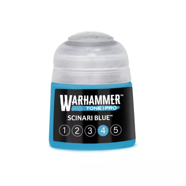 Farba bazowa Warhammer Tone Pro (Scinari Blue 4) - jasnoniebieski - Warhammer Colour