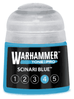Farba bazowa Warhammer Tone Pro (Scinari Blue 4) - jasnoniebieski