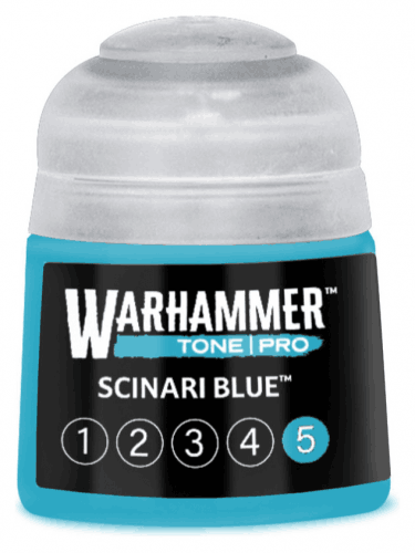 Farba bazowa Warhammer Tone Pro (Scinari Blue 5) - jasnoniebieski