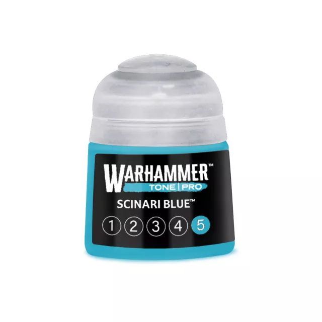 Farba bazowa Warhammer Tone Pro (Scinari Blue 5) - jasnoniebieski - Warhammer Colour