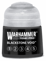 Farba bazowa Warhammer Tone Pro (Blackstone Void 1) - jasnoszary