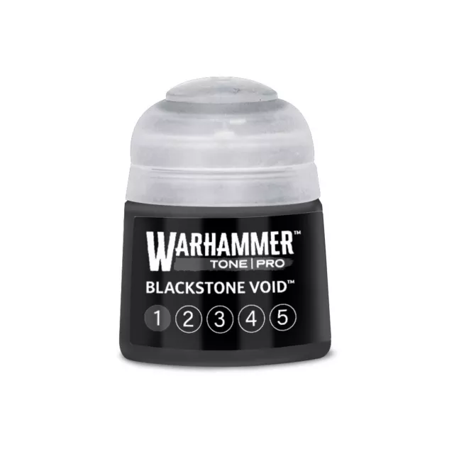 Farba bazowa Warhammer Tone Pro (Blackstone Void 1) - jasnoszary - Warhammer Colour