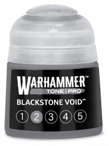 Farba bazowa Warhammer Tone Pro (Blackstone Void 2) - jasnoszary