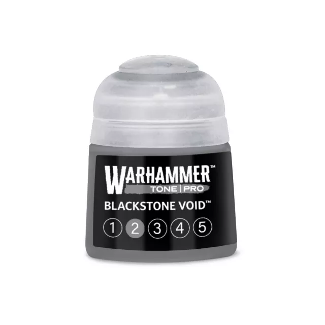 Farba bazowa Warhammer Tone Pro (Blackstone Void 2) - jasnoszary - Warhammer Colour
