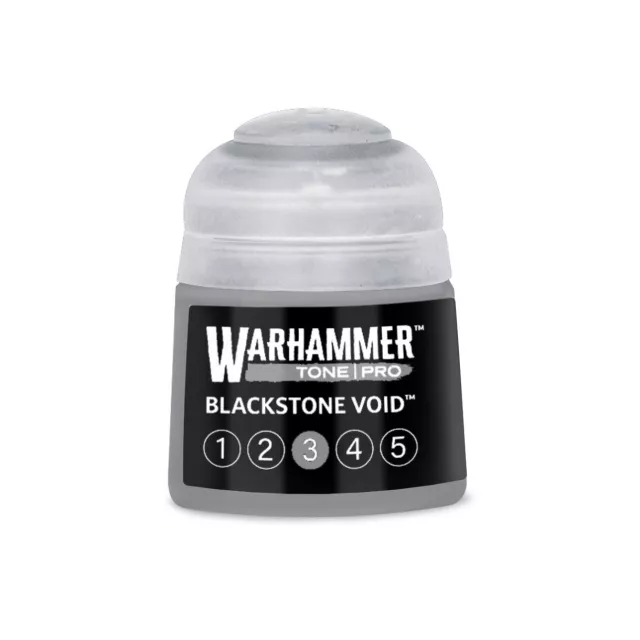 Farba bazowa Warhammer Tone Pro (Blackstone Void 3) - jasnoszary - Warhammer Colour
