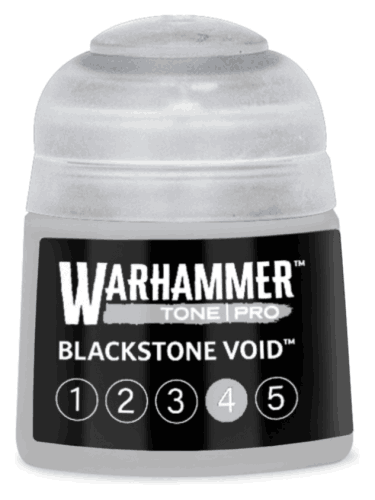 Farba bazowa Warhammer Tone Pro (Blackstone Void 4) - jasnoszary