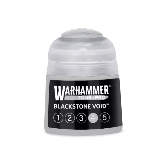 Farba bazowa Warhammer Tone Pro (Blackstone Void 4) - jasnoszary - Warhammer Colour