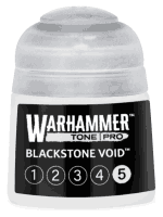 Farba bazowa Warhammer Tone Pro (Blackstone Void 5) - jasnoszary