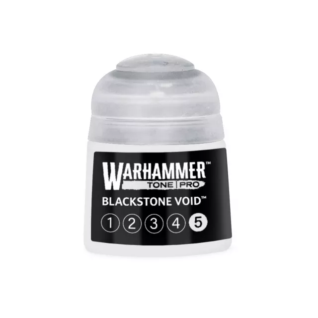 Farba bazowa Warhammer Tone Pro (Blackstone Void 5) - jasnoszary - Warhammer Colour