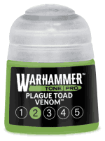 Farba bazowa Warhammer Tone Pro (Plague Toad Venom 2) - jasnozielony