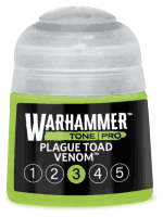 Farba bazowa Warhammer Tone Pro (Plague Toad Venom 3) - jasnozielony