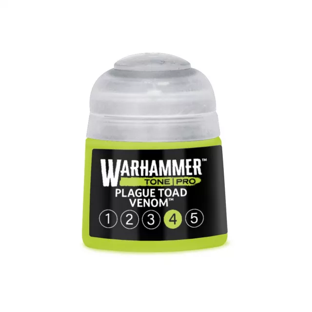 Farba bazowa Warhammer Tone Pro (Plague Toad Venom 4) - jasnozielony - Warhammer Colour