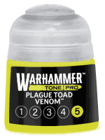 Farba bazowa Warhammer Tone Pro (Plague Toad Venom 5) - jasnozielony