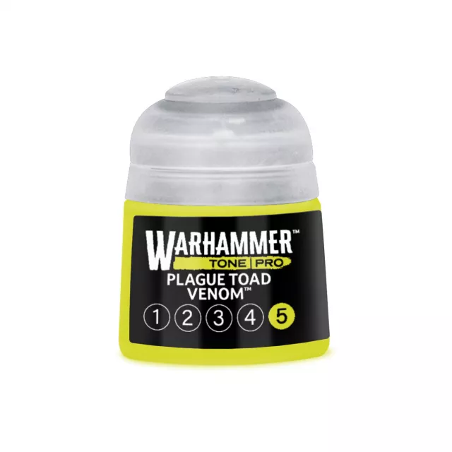 Farba bazowa Warhammer Tone Pro (Plague Toad Venom 5) - jasnozielony - Warhammer Colour