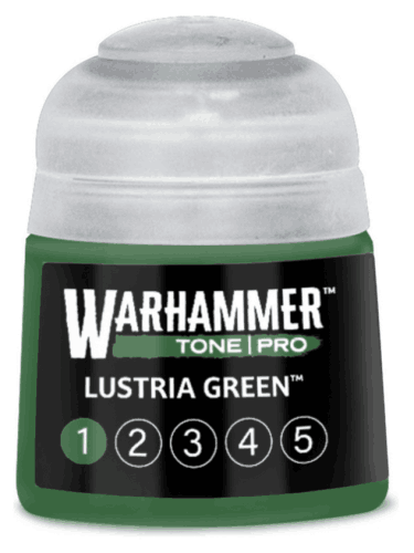 Farba bazowa Warhammer Tone Pro (Lustria Green 1) - soczyście zielony