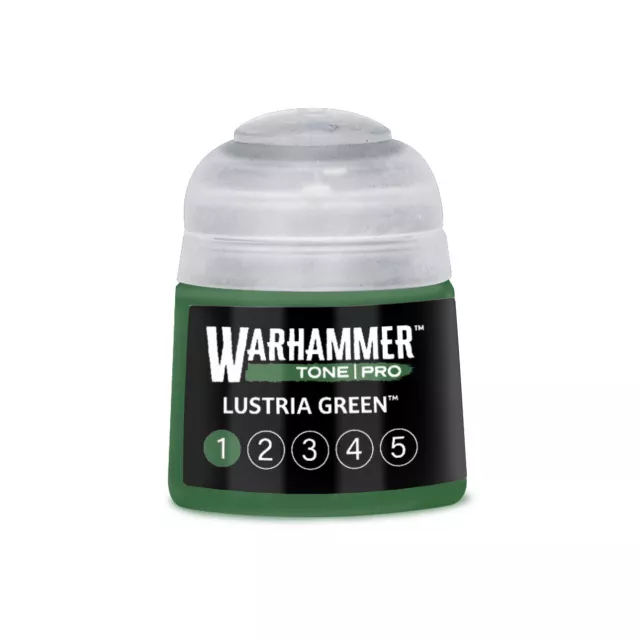 Farba bazowa Warhammer Tone Pro (Lustria Green 1) - soczyście zielony - Warhammer Colour