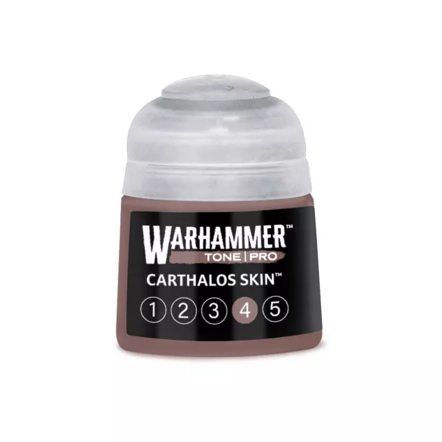 Farba bazowa Warhammer Tone Pro (Carthalos Skin 4) - ciemnobrązowy - Warhammer Colour