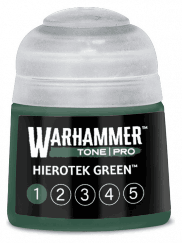 Farba bazowa Warhammer Tone Pro (Hierotek Green 1) - zielony