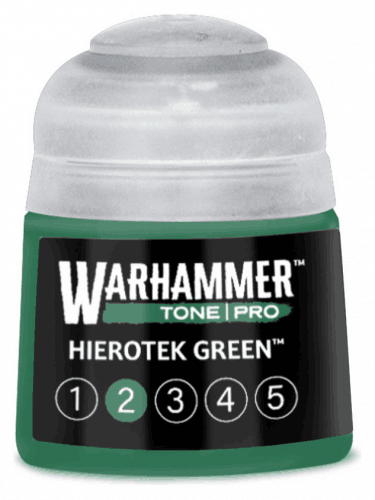 Farba bazowa Warhammer Tone Pro (Hierotek Green 2) - zielony