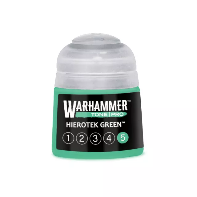 Farba bazowa Warhammer Tone Pro (Hierotek Green 5) - zielony - Warhammer Colour