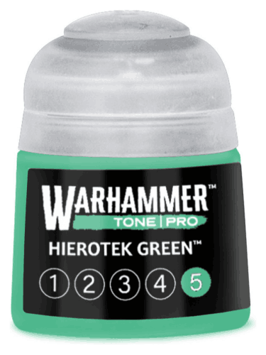 Farba bazowa Warhammer Tone Pro (Hierotek Green 5) - zielony