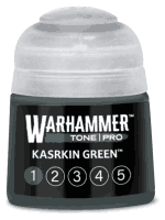 Farba bazowa Warhammer Tone Pro (Kasrkin Green 1) - zielony