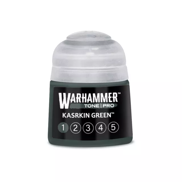 Farba bazowa Warhammer Tone Pro (Kasrkin Green 1) - zielony - Warhammer Colour