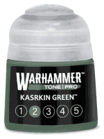 Farba bazowa Warhammer Tone Pro (Kasrkin Green 2) - zielony