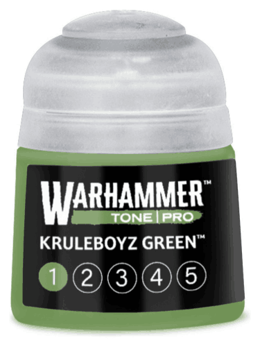 Farba bazowa Warhammer Tone Pro (Kruleboyz Green 1) - zielony
