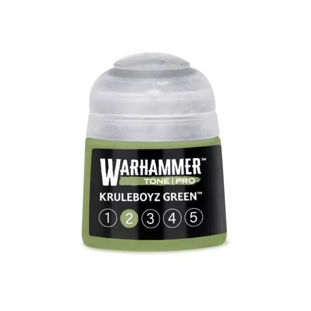 Farba bazowa Warhammer Tone Pro (Kruleboyz Green 2) - zielony - Warhammer Colour
