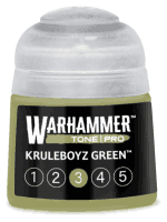 Farba bazowa Warhammer Tone Pro (Kruleboyz Green 3) - zielony