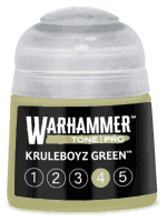 Farba bazowa Warhammer Tone Pro (Kruleboyz Green 4) - zielony