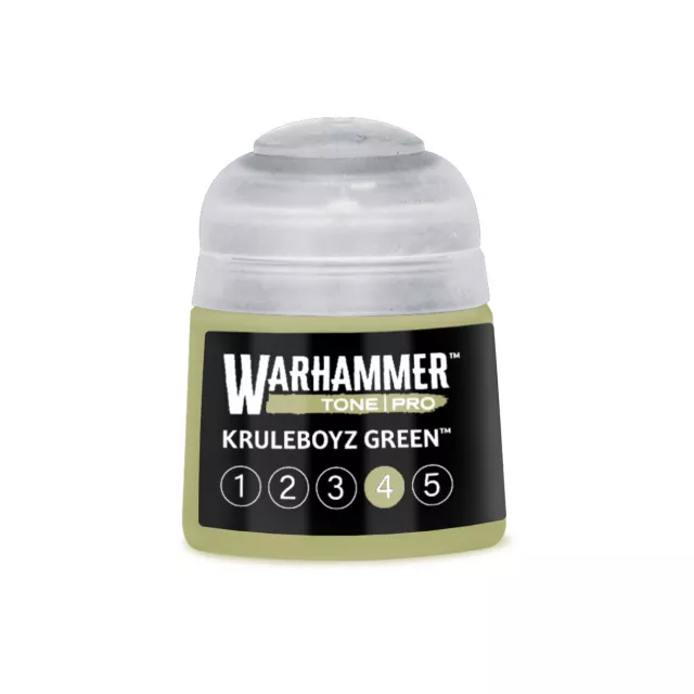 Farba bazowa Warhammer Tone Pro (Kruleboyz Green 4) - zielony - Warhammer Colour