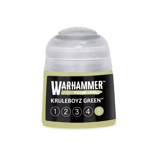 Farba bazowa Warhammer Tone Pro (Kruleboyz Green 5) - zielony - Warhammer Colour
