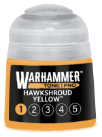 Farba bazowa Warhammer Tone Pro (Hawkshroud Yellow 1) - żółty