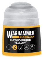 Farba bazowa Warhammer Tone Pro (Hawkshroud Yellow 2) - żółty