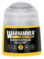 Farba bazowa Warhammer Tone Pro (Hawkshroud Yellow 3) - żółty