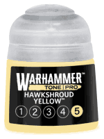 Farba bazowa Warhammer Tone Pro (Hawkshroud Yellow 5) - żółty