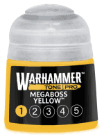Farba bazowa Warhammer Tone Pro (Megaboss Yellow 1) - żółty