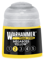 Farba bazowa Warhammer Tone Pro (Megaboss Yellow 2) - żółty